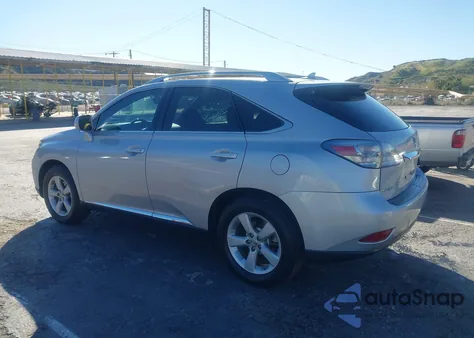 2010 Lexus Rx 350 from USA, damaged, VIN 2T2BK1BA1AC049323